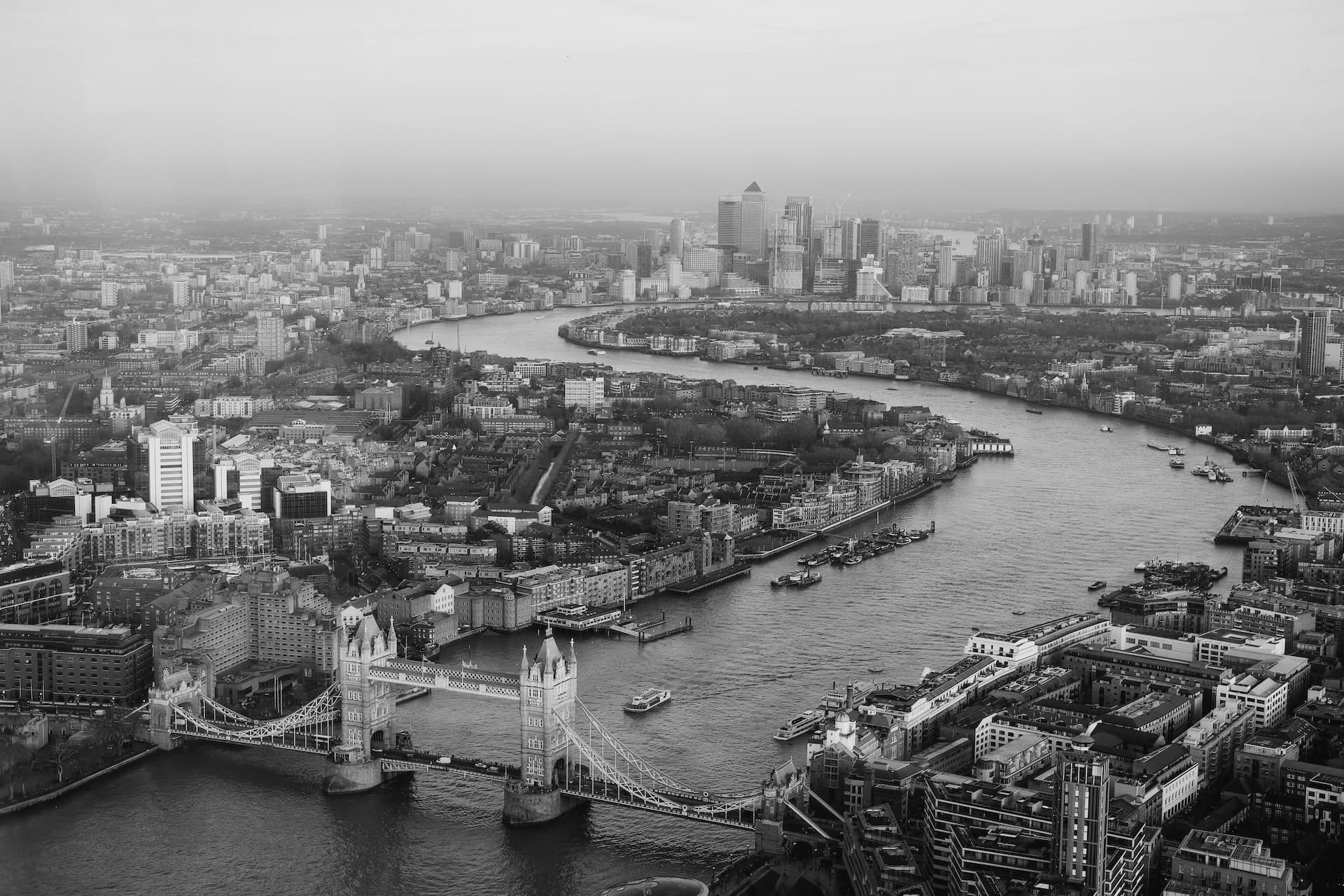 View of London from the Shard